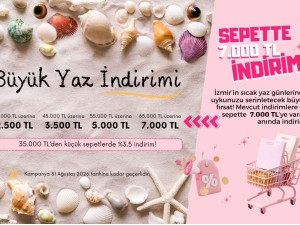 Sepette Büyük Yaz İndirimi