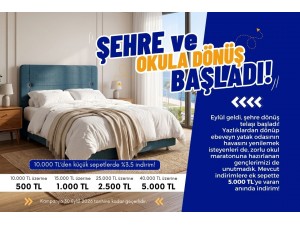 Sepette Şehre ve Okula Dönüş İndirimi: 5.000 TL Fırsatı