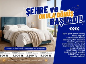 Sepette Şehre ve Okula Dönüş İndirimi: 5.000 TL Fırsatı