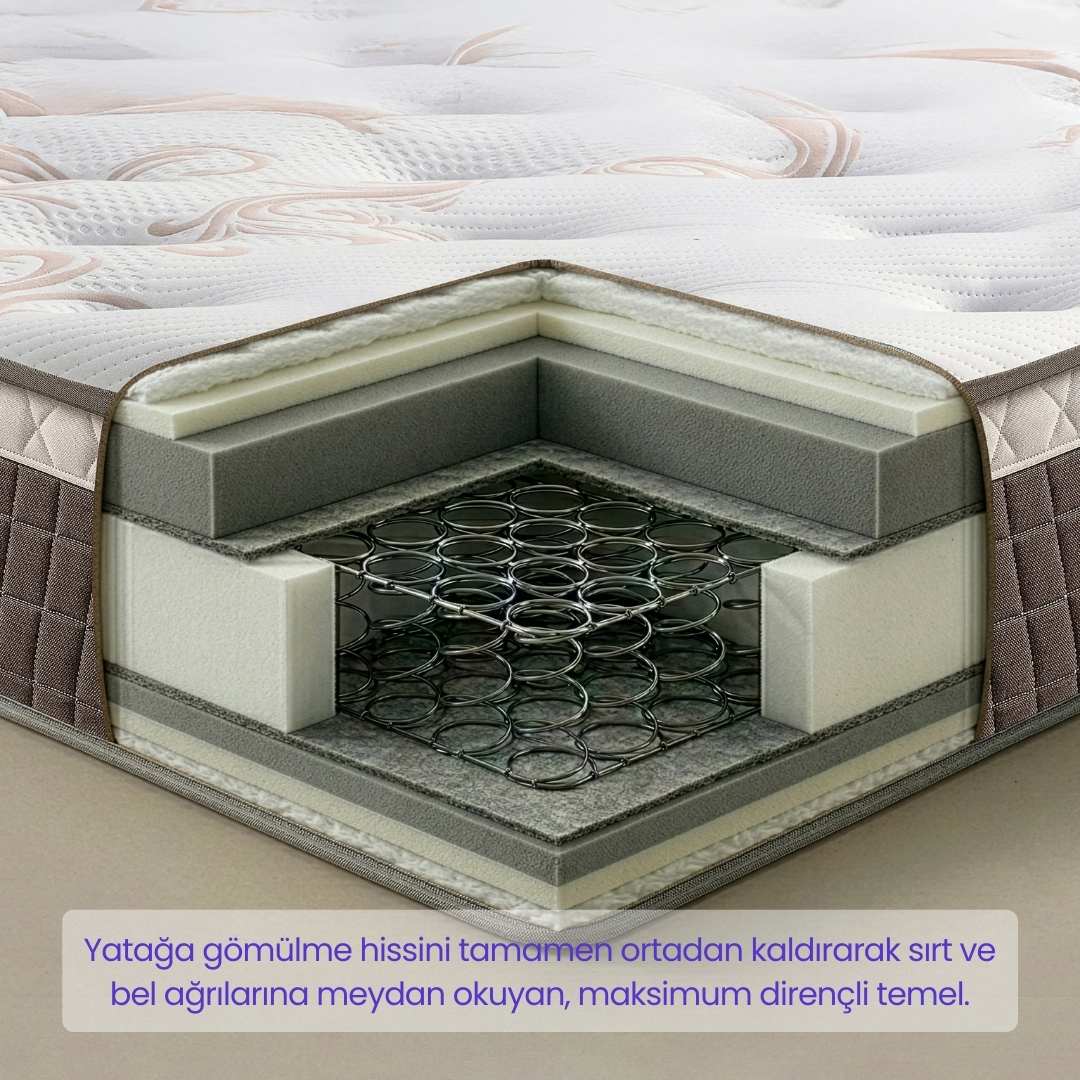 Amoroso Sleeper Love Çift Kişilik Yatak (Çok Sert)