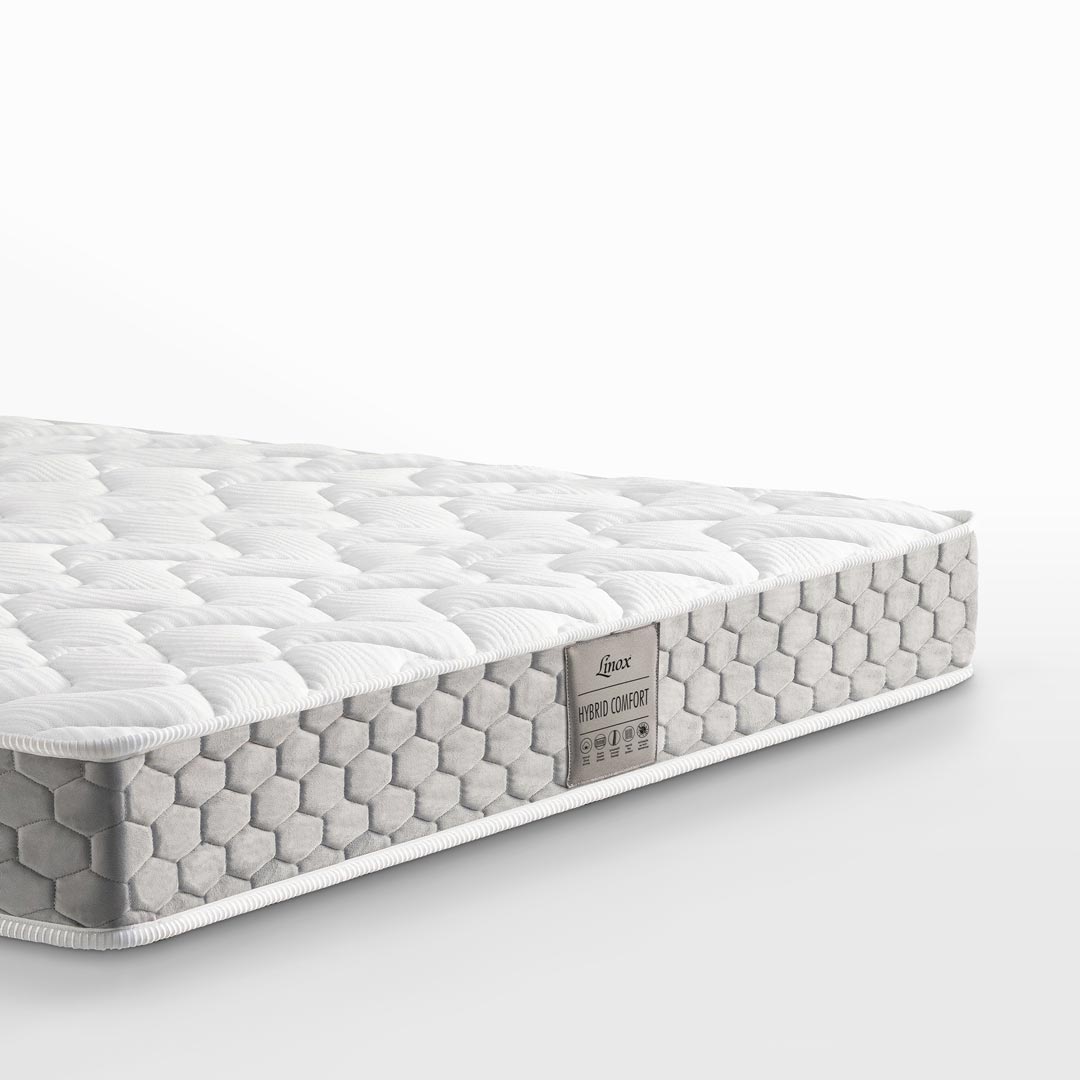 Hybrid Comfort Herkül Yaylı Tek Kişilik Yatak (Tam Ortopedik Sert)