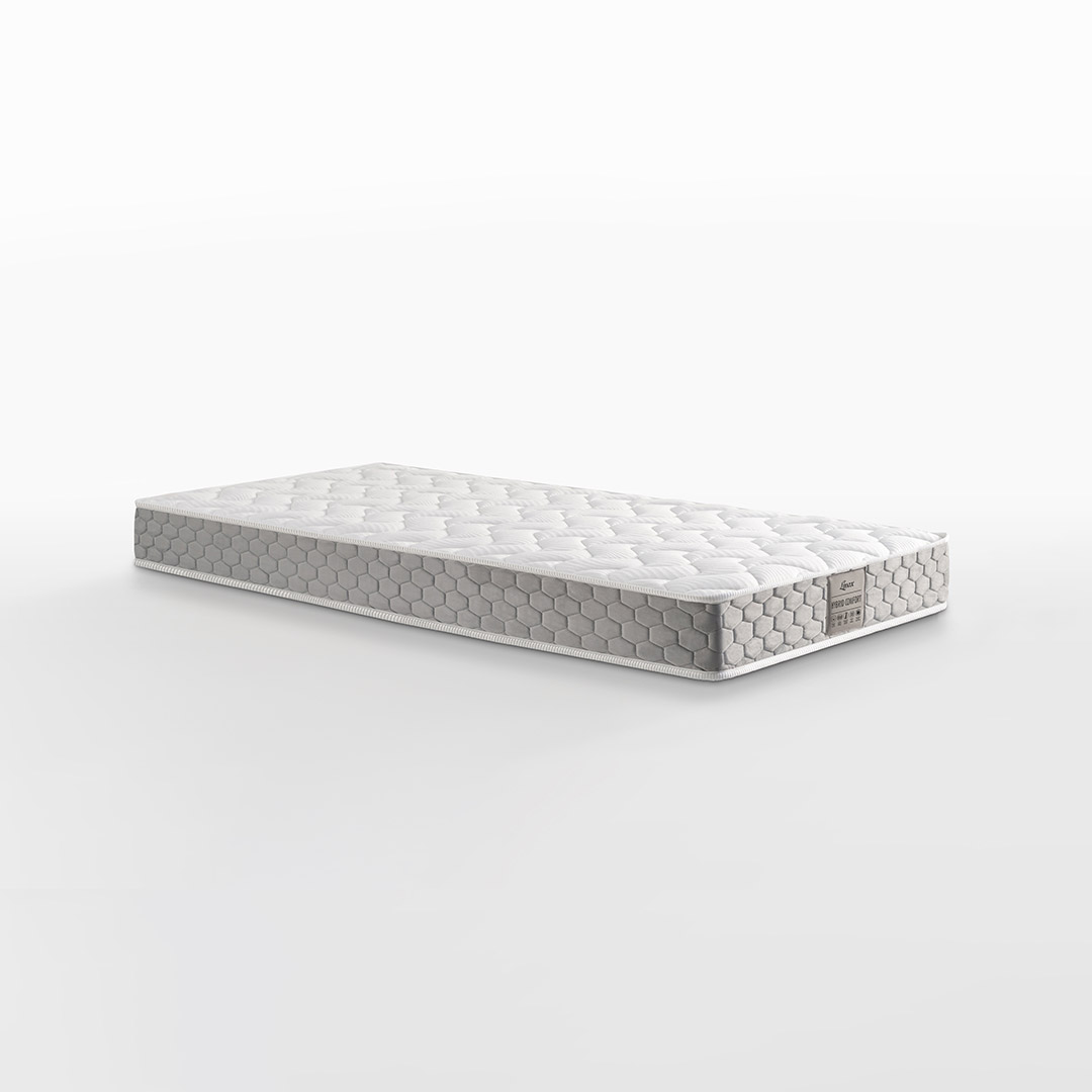 Hybrid Comfort Herkül Yaylı Tek Kişilik Yatak (Tam Ortopedik Sert)