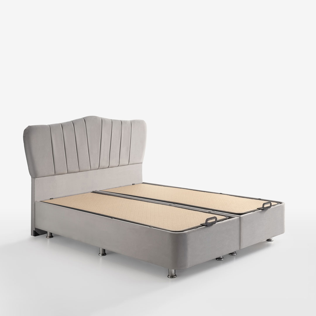 Perla Baza Başlık Seti Çift Kişilik (Babyface Kumaş & Smart Baza)