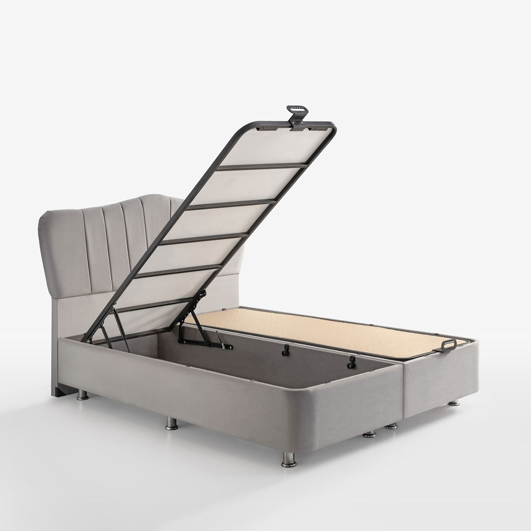 Perla Baza Başlık Seti Çift Kişilik (Babyface Kumaş & Smart Baza)