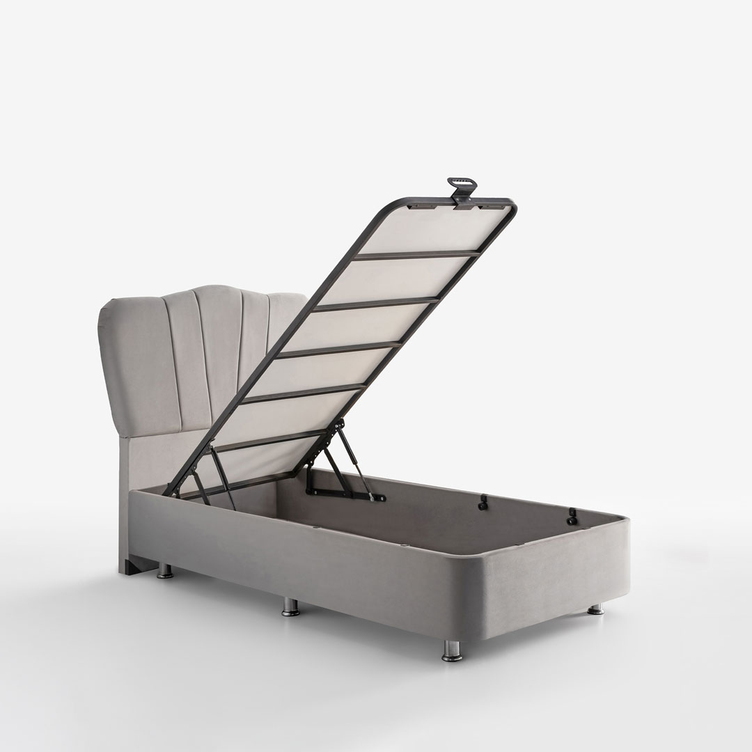 Perla Baza Başlık Seti Tek Kişilik (Babyface Kumaş & Smart Baza)