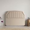 Safir Keten Başlık Çift Kişilik - Özel Geometrik Kesim (Elegance Serisi)