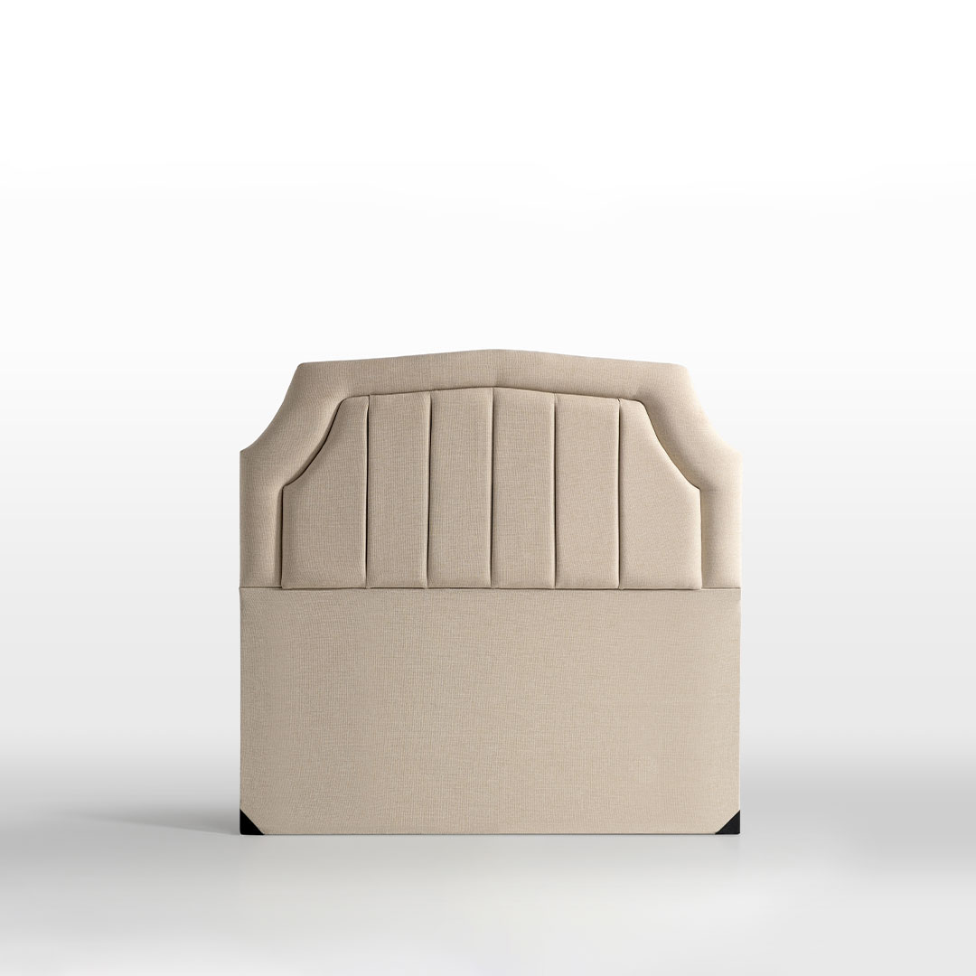 Safir Keten Başlık Tek Kişilik - Özel Geometrik Kesim (Elegance Serisi)