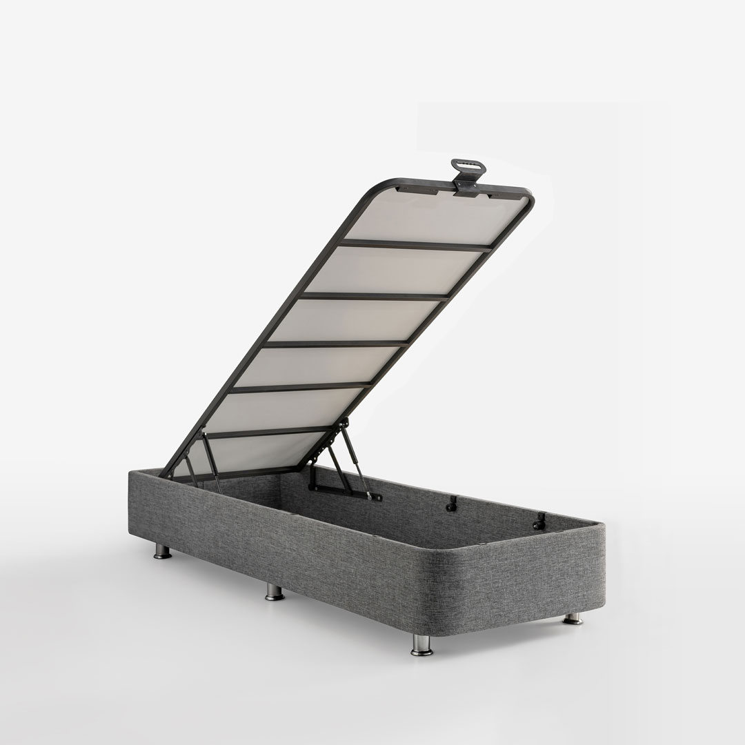 Smart Baza Keten Tek Kişilik (Robot Süpürge Uyumlu & Çelik İskelet)