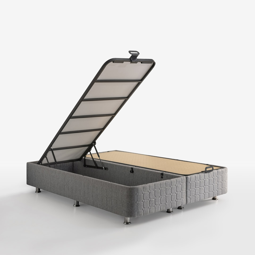 Smart Elite Baza Keten Çift Kişilik (Kapitone Tasarım & Çelik İskelet)