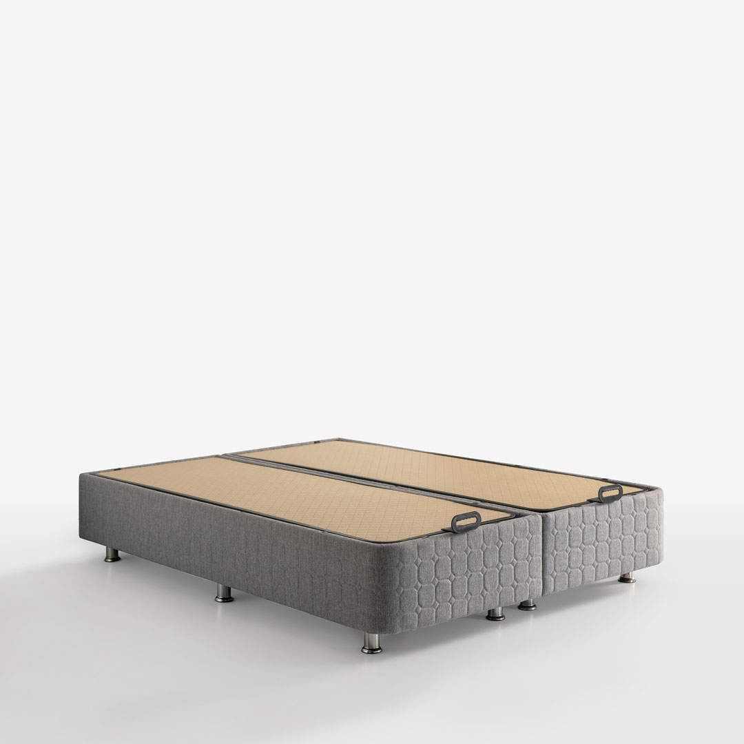 Smart Elite Baza Keten Çift Kişilik (Kapitone Tasarım & Çelik İskelet)