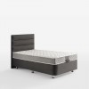 Soho Yatak Baza Başlık Seti Çift Kişilik (Keten Kumaş & Hybrid Comfort Yatak)