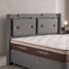 Terra Keten Başlık Çift Kişilik - Konforlu Minderli Tasarım (Prestige Serisi)