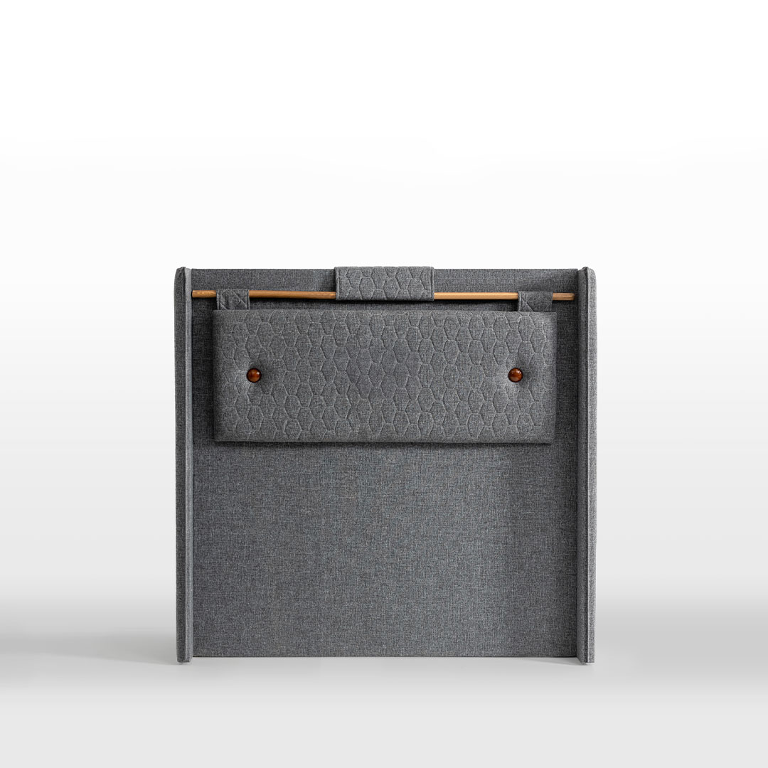 Terra Keten Başlık Tek Kişilik - Konforlu Minderli Tasarım (Prestige Serisi)